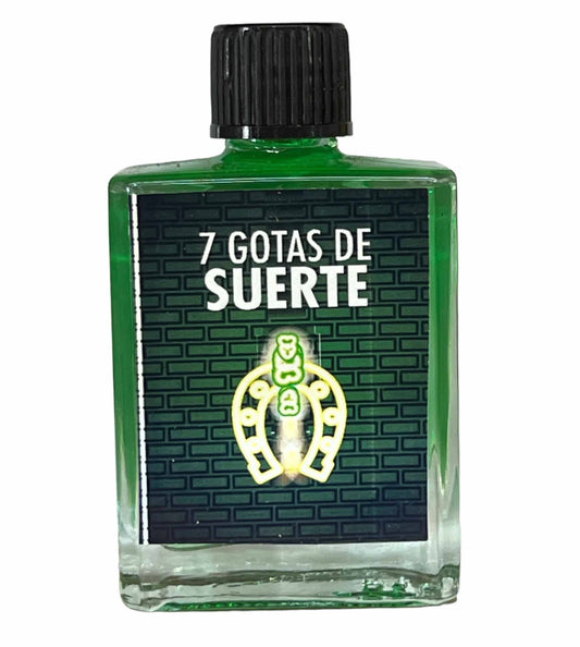 7 Gotas de Suerte (7 Drops of Luck) Spiritual Oil