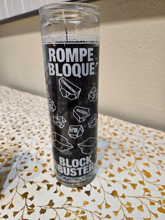 Block Buster Candle/ Rompe Bloque Veladora
