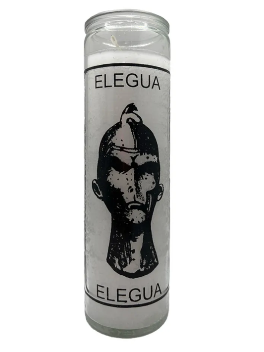Elegua 7-Day Spiritual Candle 8 ounces - Burns for 7 Days