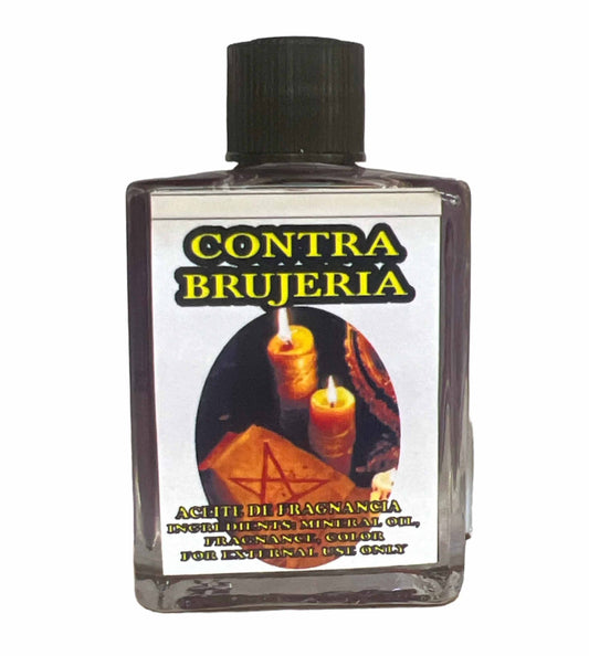 Contra Brujería (Against Witchcraft) Spiritual Oil