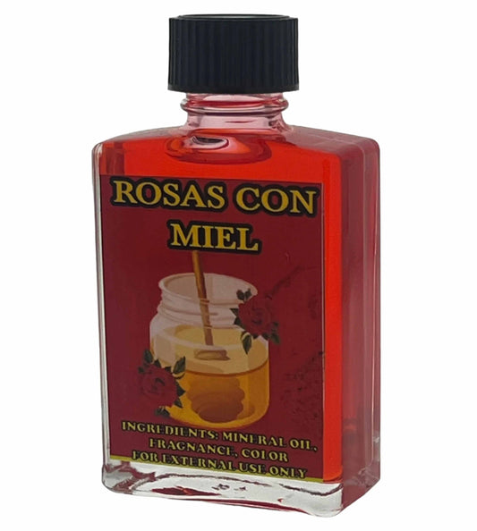 Rosas con Miel (Roses with Honey) Spiritual Oil