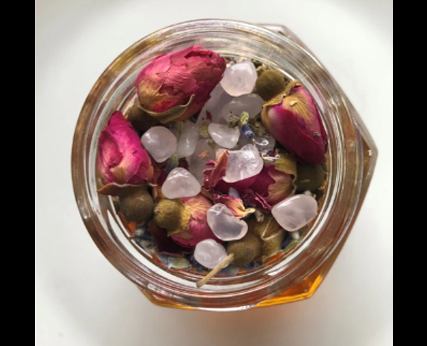Custom Love Honey Spell Jar 6 ounces
