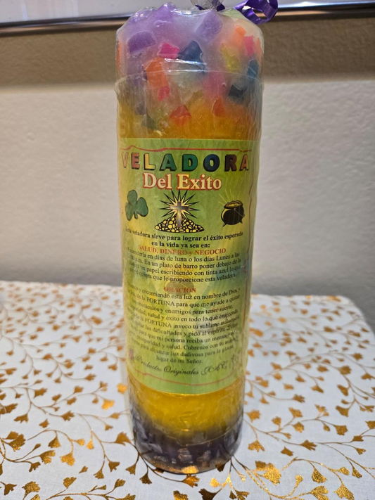 Success Candle/ Veladora Del Exito Aromatic Candle